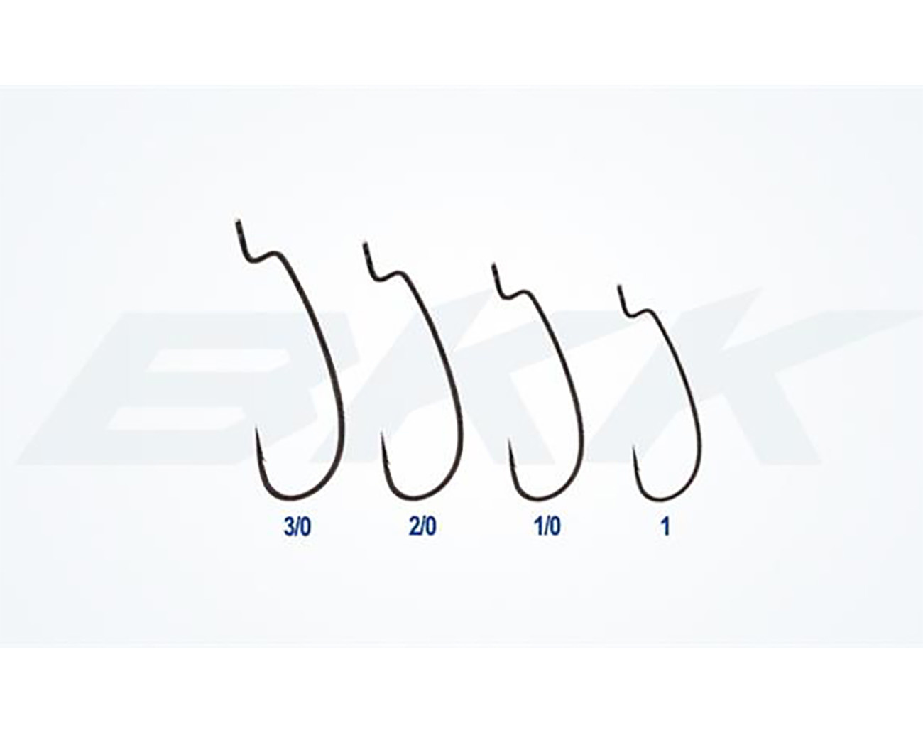 BKK Basilsk Worm & Flukes Hook